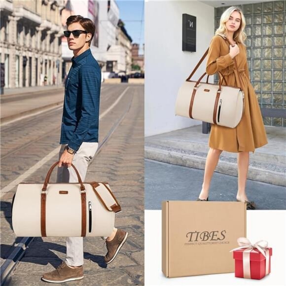 Convertible Garment Duffel Bag for Travel - Carry On Garment Bags - Picture 7 of 8